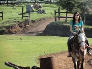 horse riding