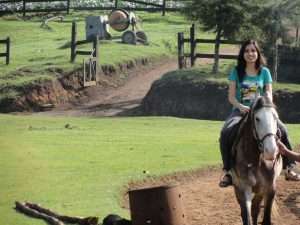 horse riding