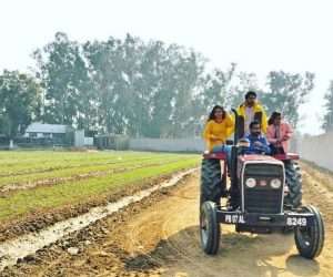 tractor ride